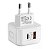 CARREGADOR CELULAR 35W USB/USB-C SEM CABO - Imagem 1