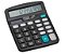 CALCULADORA DE MESA 12 DIGITOS PRETA - Imagem 1
