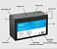 BATERIA SELADA ELGIN 12V. / 7 Ah TERMINAL T1 - Imagem 2
