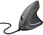 MOUSE COM FIO VERTICAL PRETO - Imagem 1