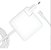 FONTE NOTEBOOK APPLE 20V/4.25A 85W MAGSAFE 1 COMPATÍVEL - Imagem 1