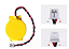 BATERIA DE PLACA MÃE NOTEBOOK CR2032 2 FIOS 10cm - Imagem 1