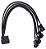 CABO EXTENSOR P/ 4 COOLERS CONECTOR FONTE ( MOLEX ) - Imagem 1