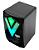 CAIXA DE SOM TGT RAINBOW PRETA USB - Imagem 3