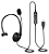 FONE DE OUVIDO C/ MICROFONE P/ CALL CENTER USB - Imagem 1