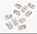 CONECTOR RJ45 MACHO FURUKAWA SOHO PLUS CAT5e C/ 10 UN. - Imagem 1