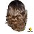 Peruca Lace Cabelo Humano: Loiro Natural Com Mechas - Liso Ondulado - Imagem 5