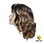 Peruca Lace Cabelo Humano: Loiro Natural Com Mechas - Liso Ondulado - Imagem 2
