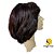 Peruca lace cabelo humano: Castanho Escuro - Liso grosso - Imagem 3