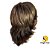 Peruca Lace Cabelo Humano: Loiro Escuro Mesclado - Liso Grosso - Imagem 5