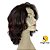 Peruca Lace Cabelo Humano: Castanho Escuro - Liso Ondulado - Imagem 1