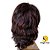 Peruca Lace Cabelo Humano: Castanho Escuro - Liso Ondulado - Imagem 4