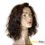 Peruca Lace Cabelo Humano: Castanho Escuro - Ondulada - Imagem 3