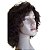 Peruca Lace Cabelo Humano: Castanho Médio - Ondulado - Imagem 1