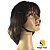 Peruca Lace Cabelo Humano: Castanho Escuro - Liso Ondulado - Imagem 1