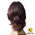 Peruca Lace Cabelo Humano: Castanho Natural - Liso Ondulado - Imagem 7