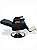 Cadeira de barbeiro profissional New Black Hidraulica Reclinavel - Imagem 2