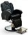 Cadeira para barbearia profissional Hidraulica Reclinavel Amanhecer Black - Imagem 1