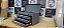 BAU METALICO COM 3 GAVETAS E COM TAMPA SUPERIOR (CINZA) - 87A07A-G - KING TONY - Imagem 3