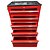 CARRINHO DE FERRAMENTAS 5 GAVETAS VERMELHO - CEBV - BEZAFER - Imagem 2