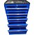 CARRINHO DE FERRAMENTAS 5 GAVETAS AZUL - CEBA - BEZAFER - Imagem 2