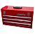 BAU METALICO COM 3 GAVETAS E COM TAMPA SUPERIOR (VERMELHO) - 87A07A - KING TONY - Imagem 1