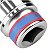 SOQUETE ESTRIADO 32MM X 3/4 - 633032M - KING TONY - Imagem 4