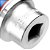 SOQUETE SEXTAVADO 28MM X 1/2 - 433528M - KING TONY - Imagem 2