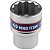 SOQUETE ESTRIADO 24MM X 1/2 - 433024M - KING TONY - Imagem 1