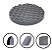 BOINA ESPUMA WAFFLE 8 CINZA 10  LUSTRO PARA VELCRO - 0752013691 - SIGMA TOOLS - Imagem 3