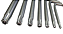 JOGO CHAVE TORX 07PCS VAZADA T10 A T40 - F7833 - BRASFOR BRAFT DO BRASIL IMPORT E EXPORT LTDA - Imagem 4