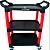 CARRINHO 3 BANDEJAS VERMELHO - 0699990060 - SIGMA TOOLS - Imagem 1