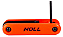 JG CHAVE TORX CANIVETE T9 A T40 - 374,0064 - NOLL - Imagem 2