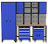 CONJUNTO DE ARMARIOS MODULADOS 9 PEÇAS AZUL - 1205100651 - SIGMA TOOLS - Imagem 1