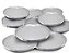 Kit pizza 10 formas assadeiras 25cm - Imagem 1