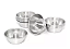 Mini Formas 9cm para Pudim / Torta Suiça / Vulcão Kit 6 unidades - Imagem 1