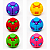 Spinner Ball Bolinha Giratória Incrivel Anti Estress Fidget - Multicor - Imagem 4