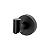 Cabide De Parede Loft Black Preto Fosco Lorenzetti - Imagem 1