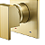 Acabamento Monocomando Ouro Escovado Docol New Edge 3/4 - Imagem 4
