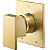 Acabamento Monocomando Ouro Escovado Docol New Edge 3/4 - Imagem 1