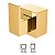 Acabamento para Registro Base Deca de Luxo Gold - Lexxa - Imagem 4