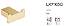 Cabide Dourado Design Moderno Gold Lexxa - Imagem 2