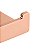 Cabide Design Estilo Moderno Rose Gold Lexxa - Imagem 2