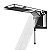 Chuveiro Acqua Duo Black Cromado 220v 7800w Lorenzetti - Imagem 3
