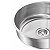 Cuba Para Pia Embutida Inox 37x37x10 Com Furos Ghelplus - Imagem 2