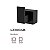 Kit Acabamento De Registro Black Matte LX1004B Com Conversor Docol Lexxa - Imagem 3