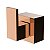 Kit Acabamento De Registro Rose Gold LX1004RG Com Conversor Docol Lexxa - Imagem 2