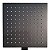 Kit Ducha Quadrada Black Matte 20X20 LX41B e Haste Lexxa - Imagem 5