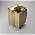 Lixeira Banheiro 5l Woman Red Gold/Dourado Zen Design - Imagem 2