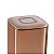 Lixeira Moderna Com Pedal 9l (bronze) DeBacco - Imagem 2